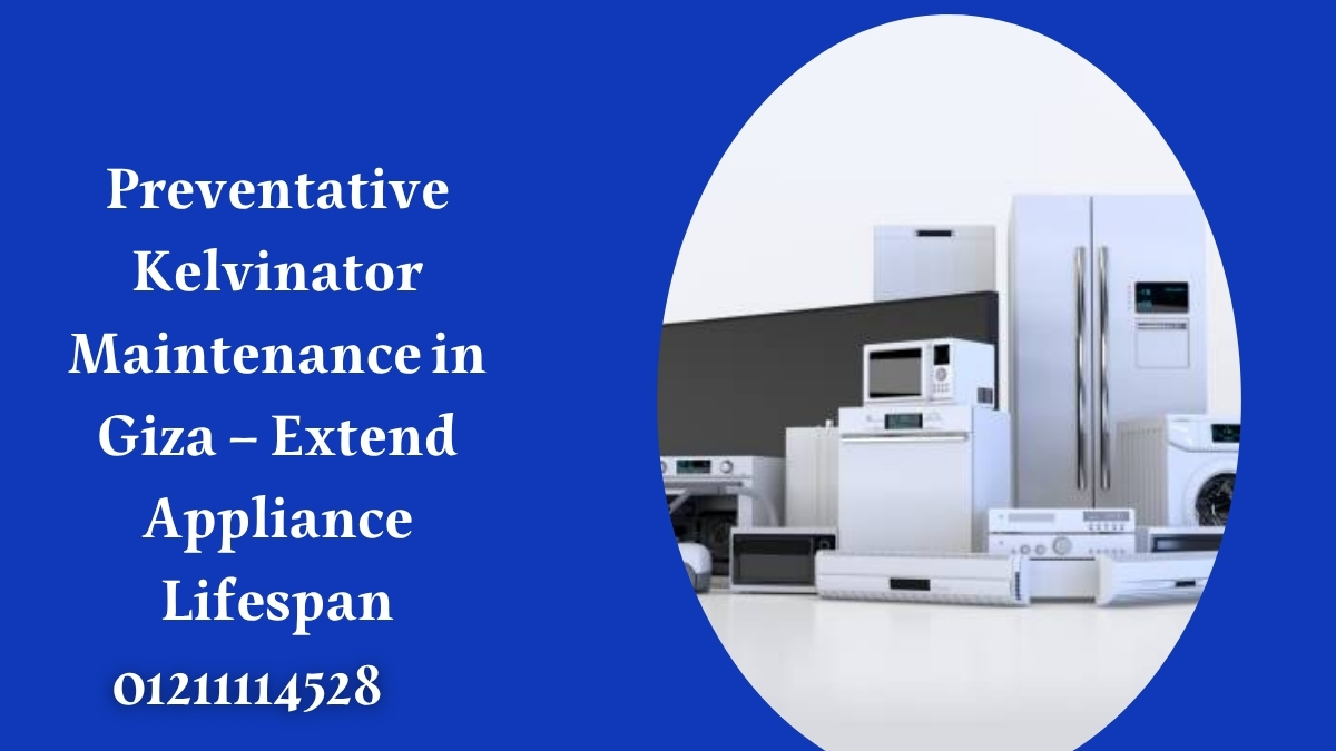 Preventative Kelvinator Maintenance in Giza – Extend Appliance Lifespan